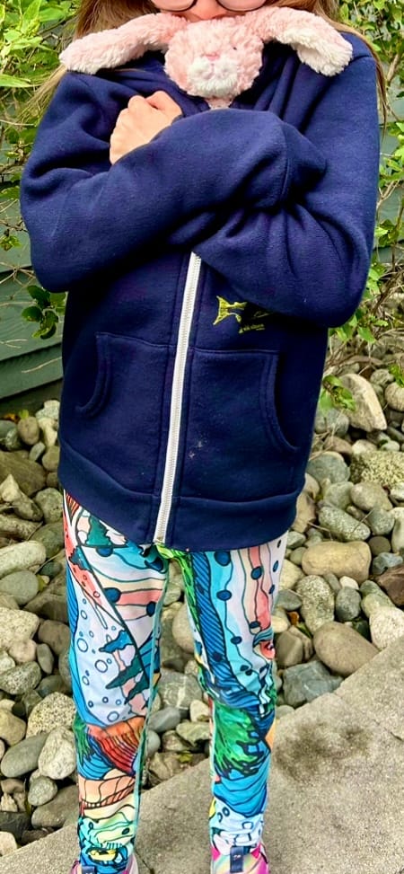Customer photo review of Brookie Signature Leggings - Kids
