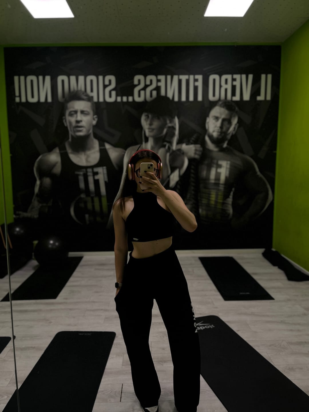 Customer photo review of Pantalone Baggy Ikonic FW 23/24 Nero
