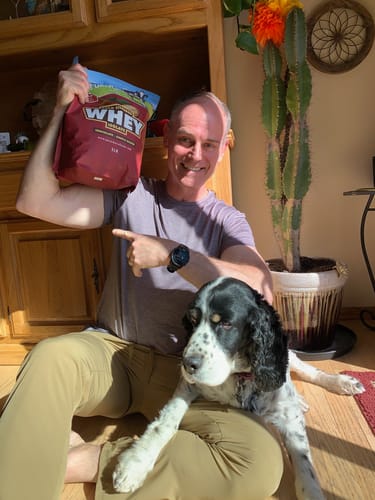 Customer photo review of Whey Protein Isolate Chocolate