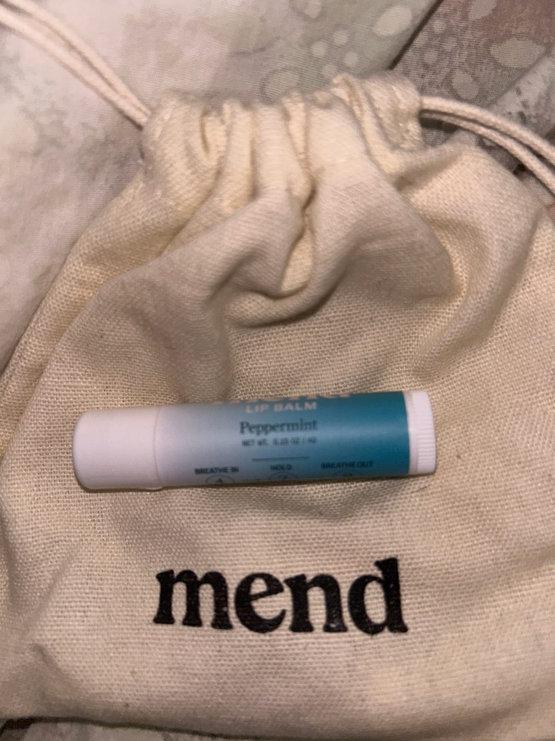 Customer photo review of Peppermint Lip Balm