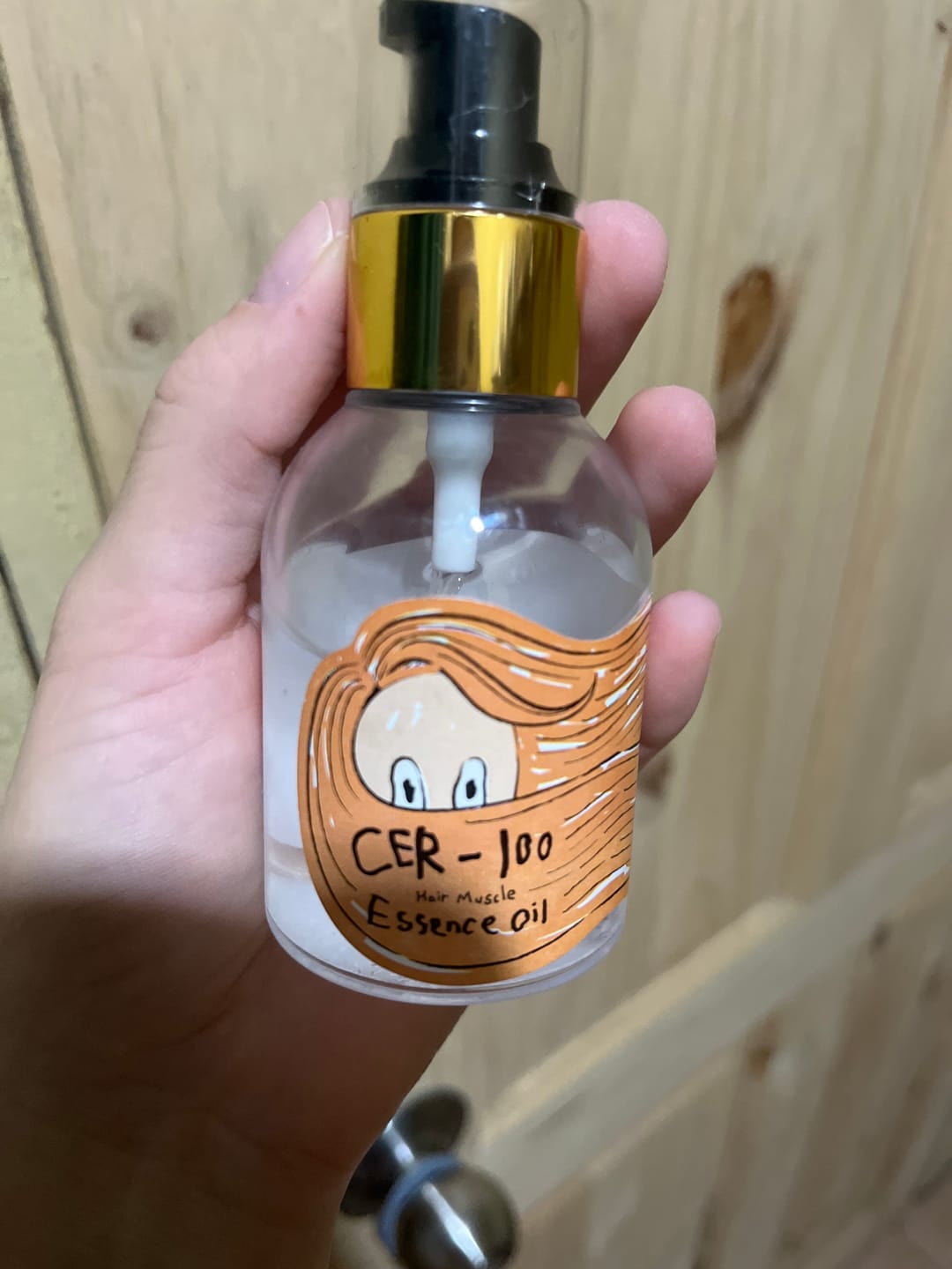 Customer photo review of CER-100 Hair Muscle Essence Oil