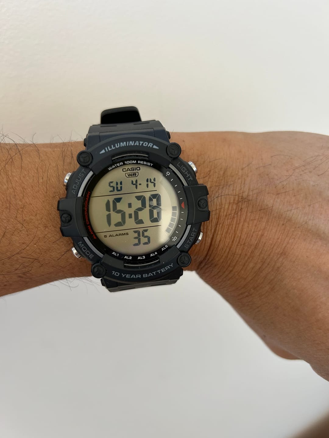 Customer photo review of Reloj Casio Vintage AE-1500WH-1AVDF Negro