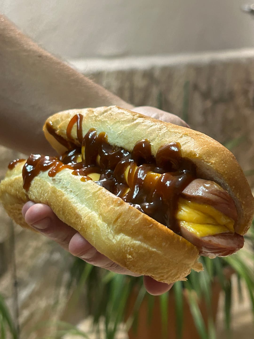 Customer photo review of Hot Dog Potato Rolls • 60gr