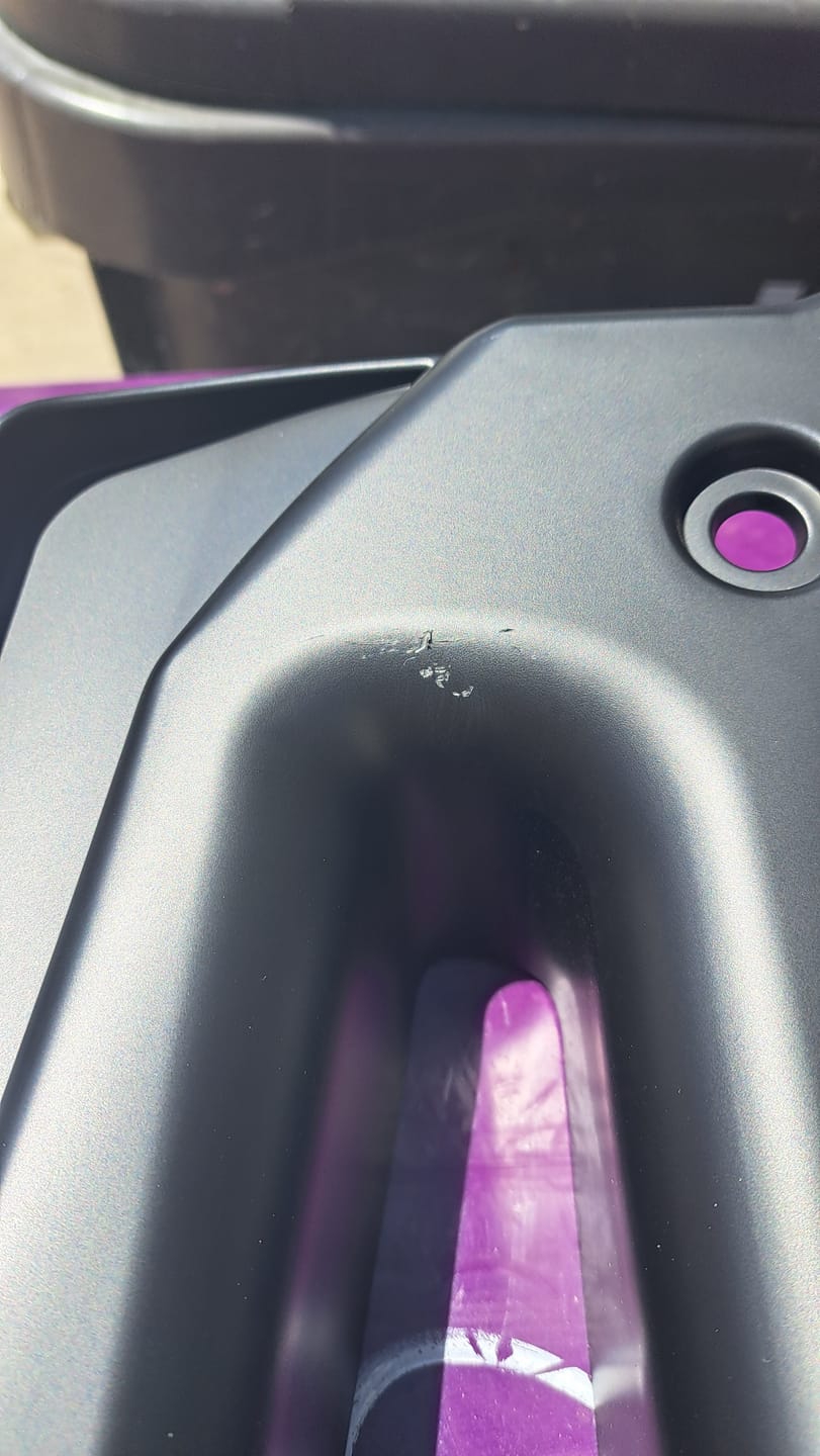 Customer photo review of Chevrolet Corvette C8 Z06 XL Extended Front & Rear Splash Guard