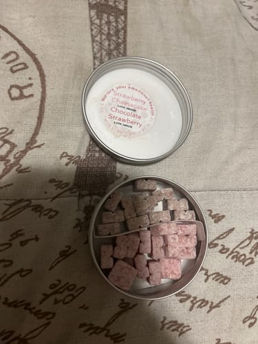 Customer photo review of 150mg Sweet & Sweeter (15ct Strawberry Cheesecake + 15ct Chocolate Strawberries 150mg + Methylcobalamin B12)