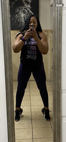 Customer photo review of Don't Think Just Keep Going