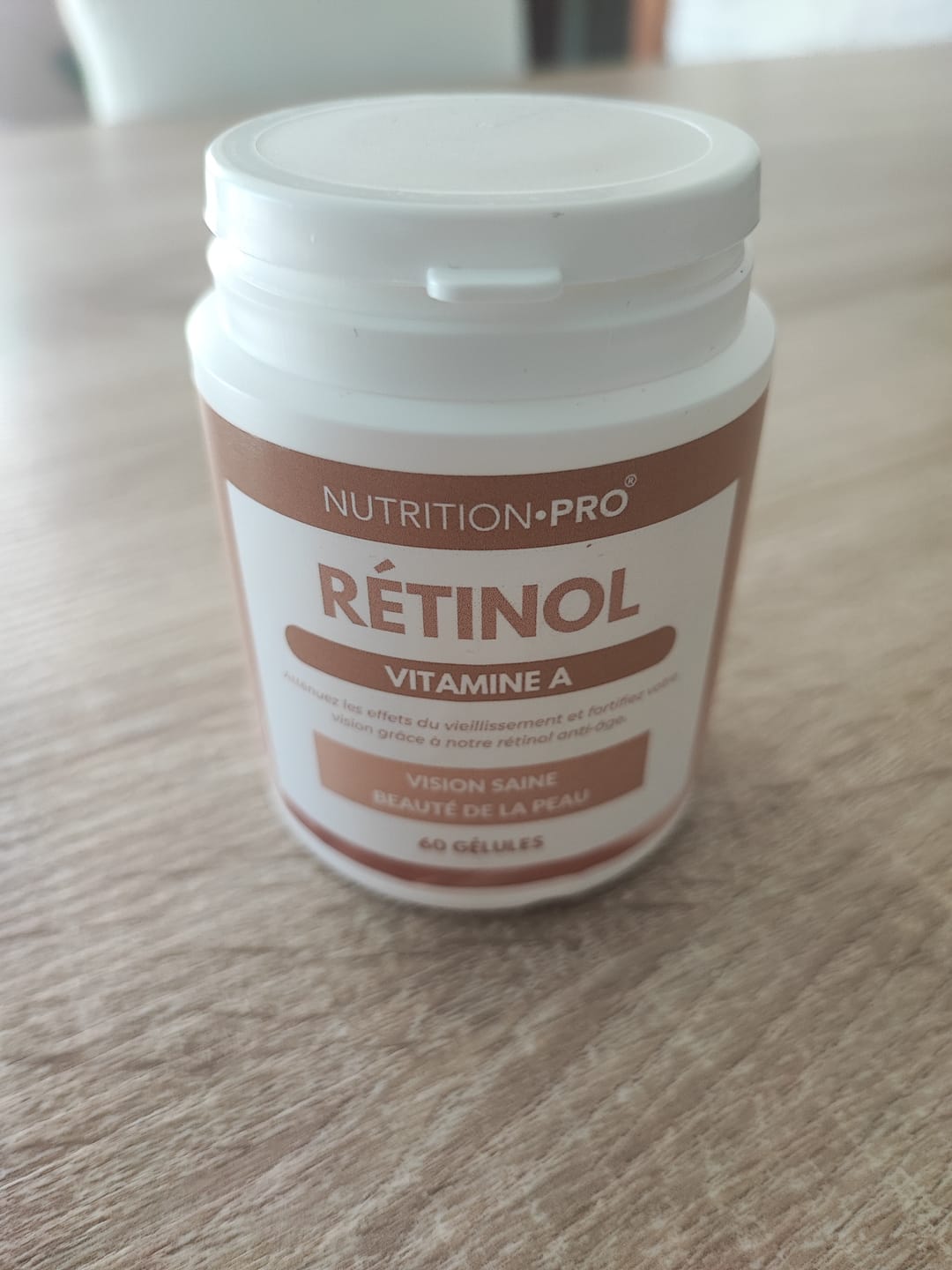 Customer photo review of RÉTINOL (VITAMINE A) - 60 GÉLULES