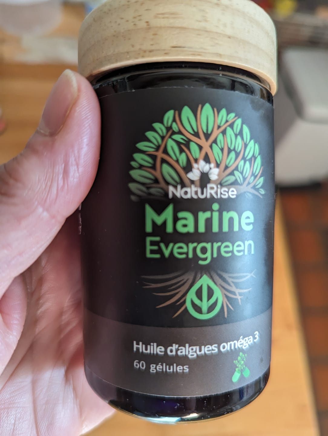 Customer photo review of Huile d'algues oméga 3 (60 gélules)