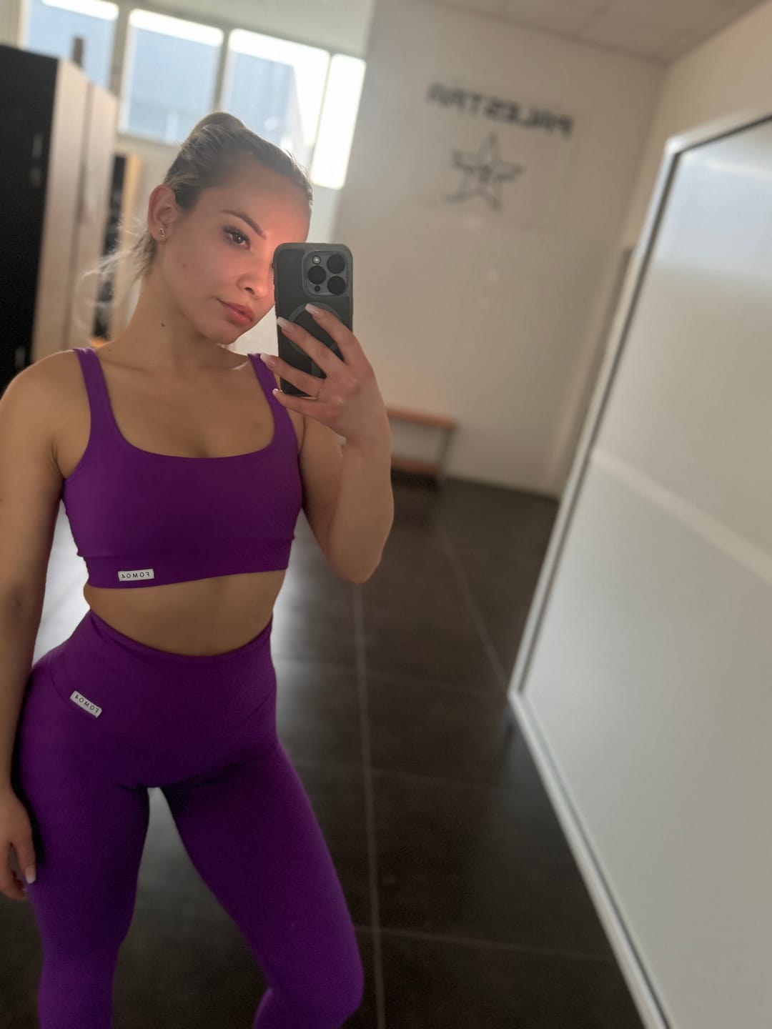 Customer photo review of Top Gym Fashion Violet