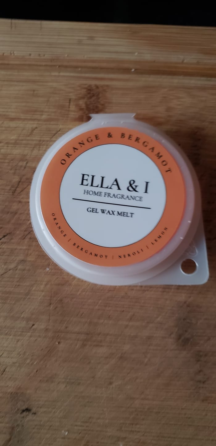 Customer photo review of Orange & Bergamot Gel Melt