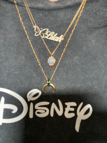 Customer photo review of Moonstone Necklace