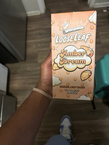 Customer photo review of Amber Dream LooseLeaf 2-Pack Wraps (40 Count)