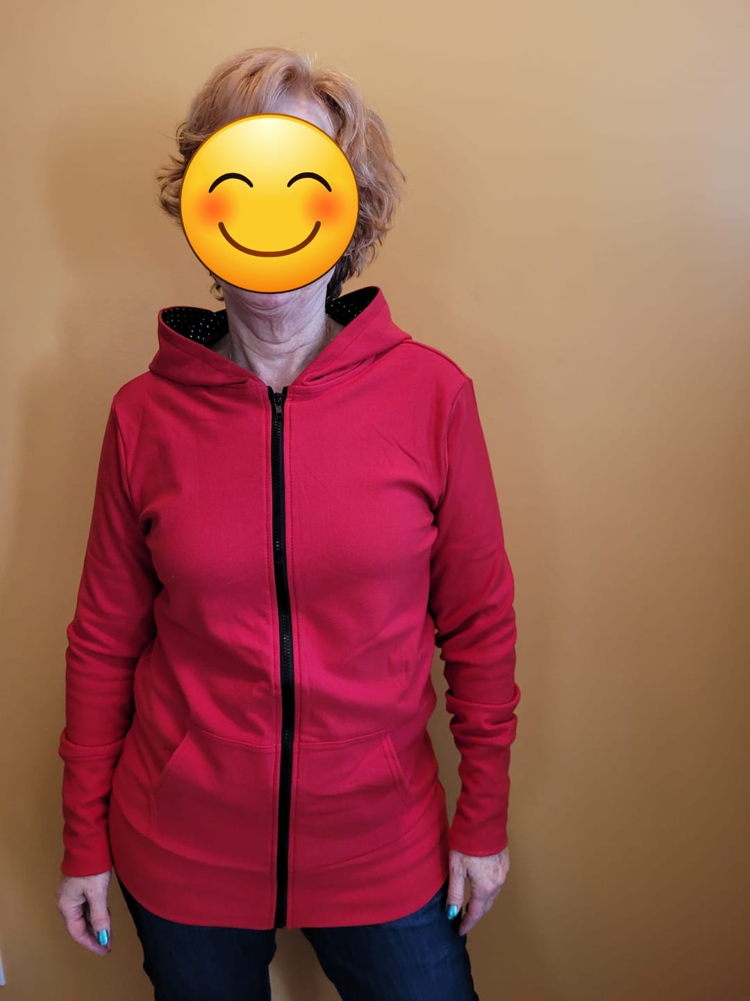 Customer photo review of *Pre-Sale* Zip Up Hoodie - Boxing Week