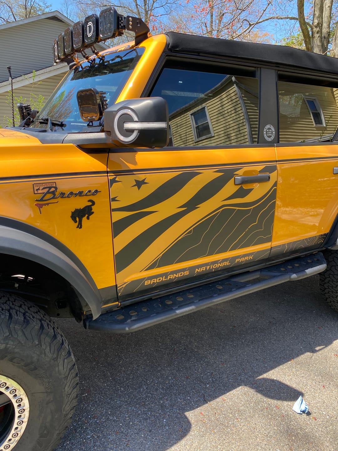 Customer photo review of Bronco 4D: Custom MEK Removable Trail Armor