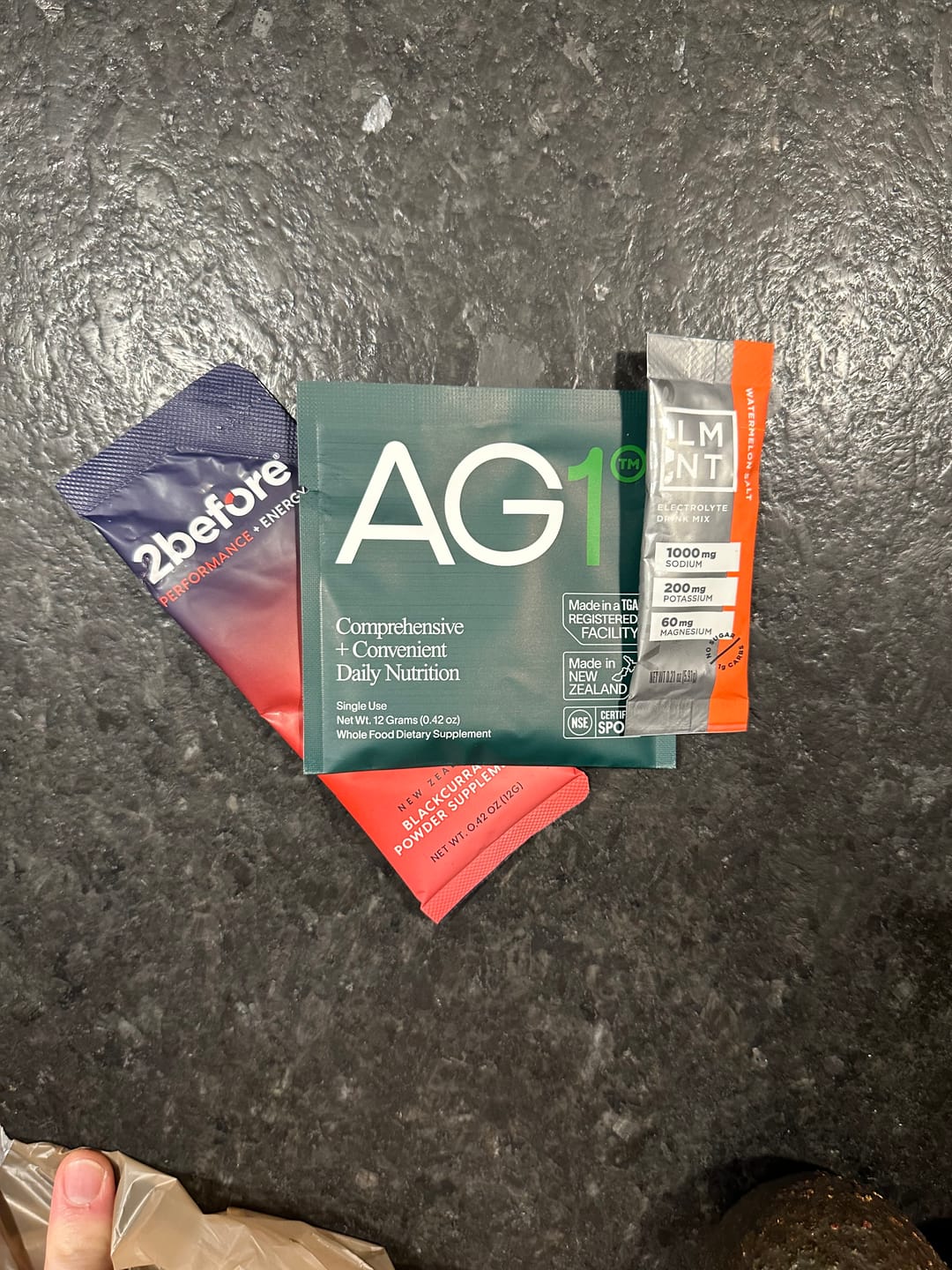 Customer photo review of Blackcurrant Pre Workout - Caffeinated