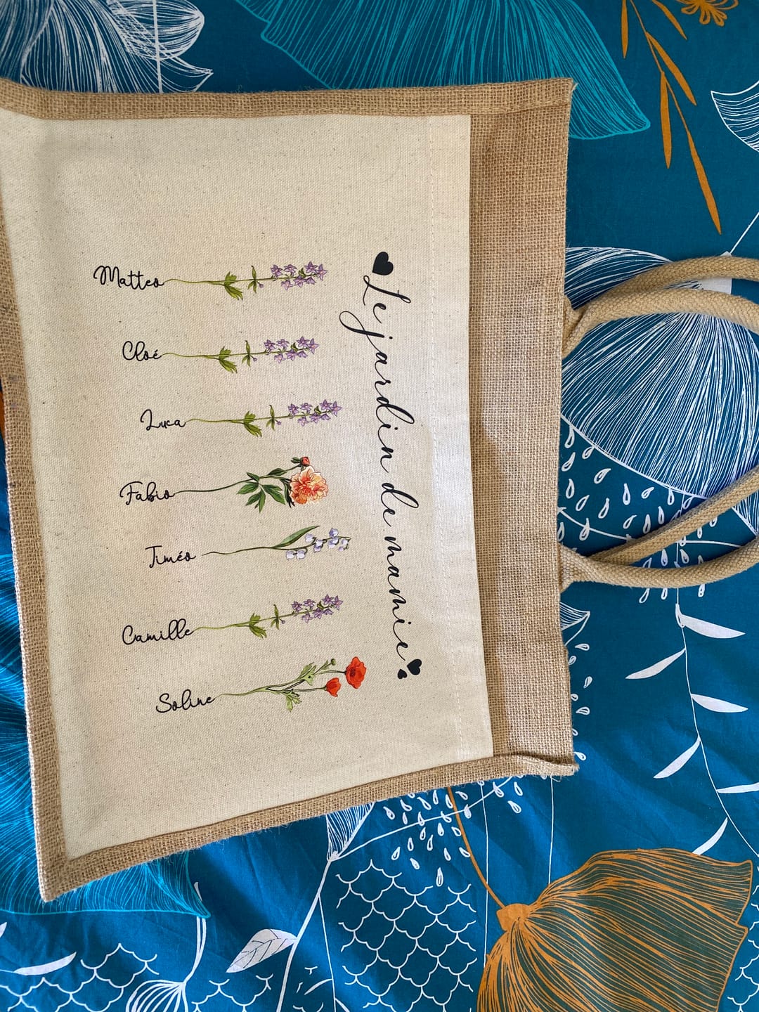 Customer photo review of Le jardin de mamie - Grands-parents-Sac