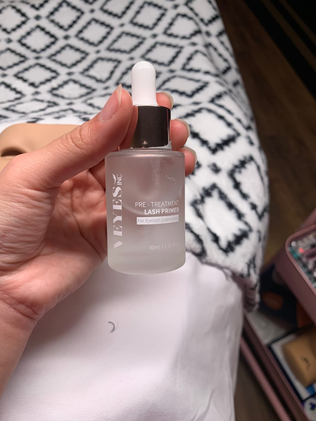 Customer photo review of PRE-TREATMENT Lash Primer 30ml