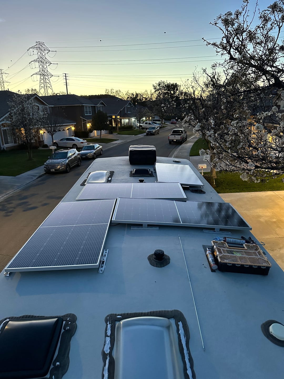 Customer photo review of MEGA 250 Watt Monocrystalline Solar Panel | Best 12V Panel for RVs and Off-Grid | 25-Year Output Warranty | UL Certified