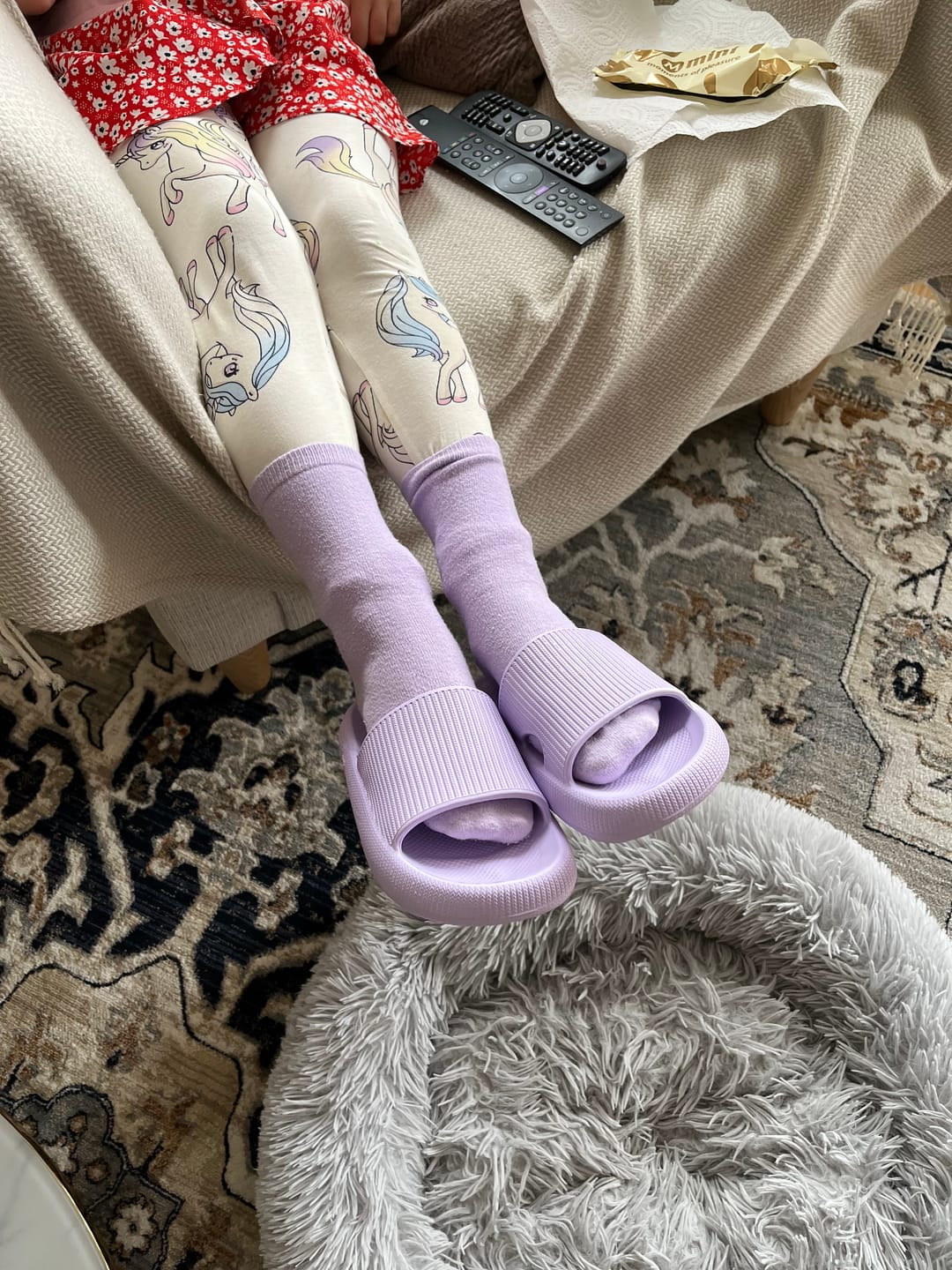Customer photo review of HappyFlops Kids