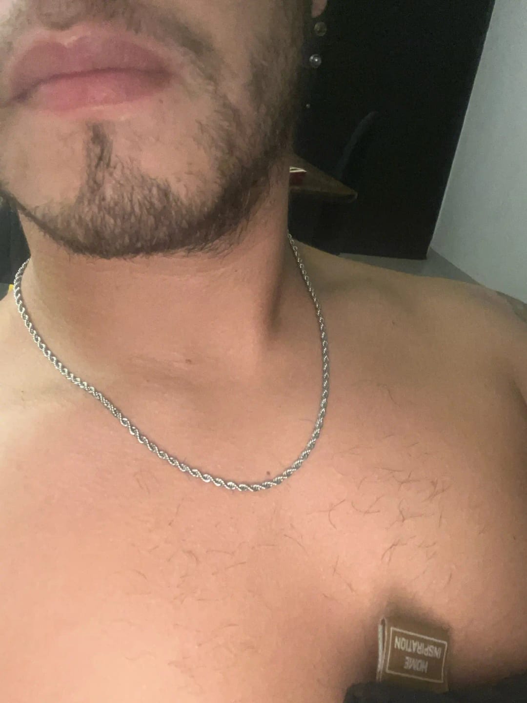 Customer photo review of 3mm Rope Chain - Gold