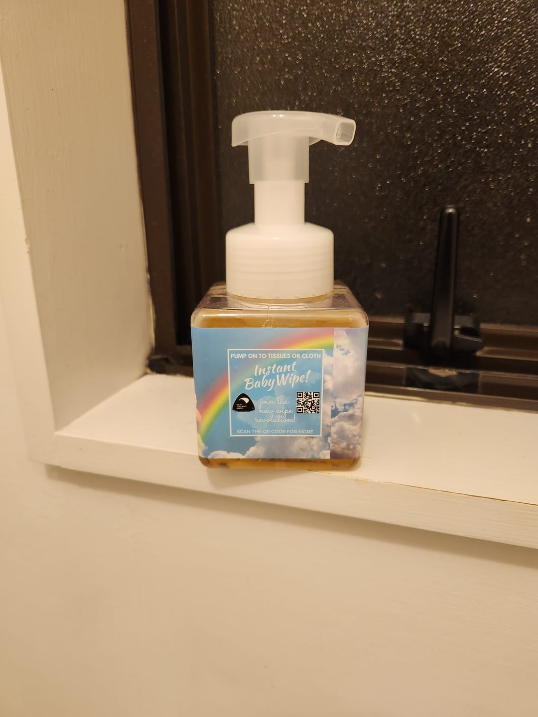 Customer photo review of BDÉT Baby Foam Wipe Unscented