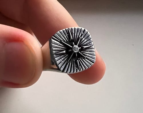 Customer photo review of Polaris Ring