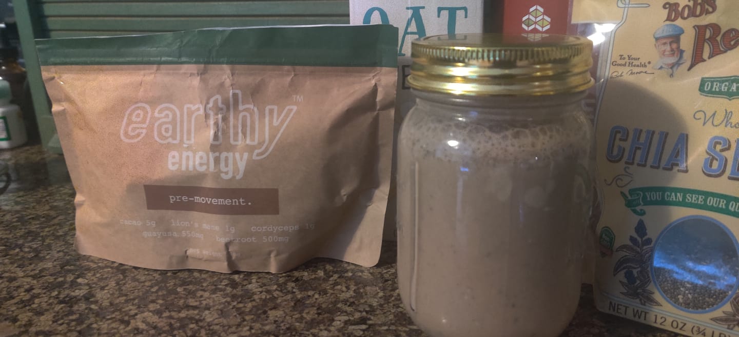 Customer photo review of earthy energy - 30 drinks