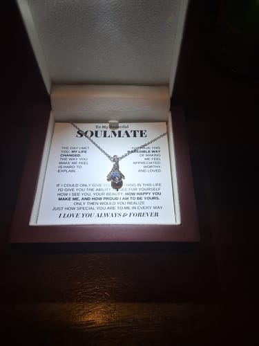 Customer photo review of To My Beautiful Soulmate - Beautiful Gift Set - SS162