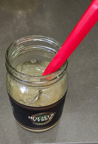 Customer photo review of St Lucia Gold Sea Moss Gel