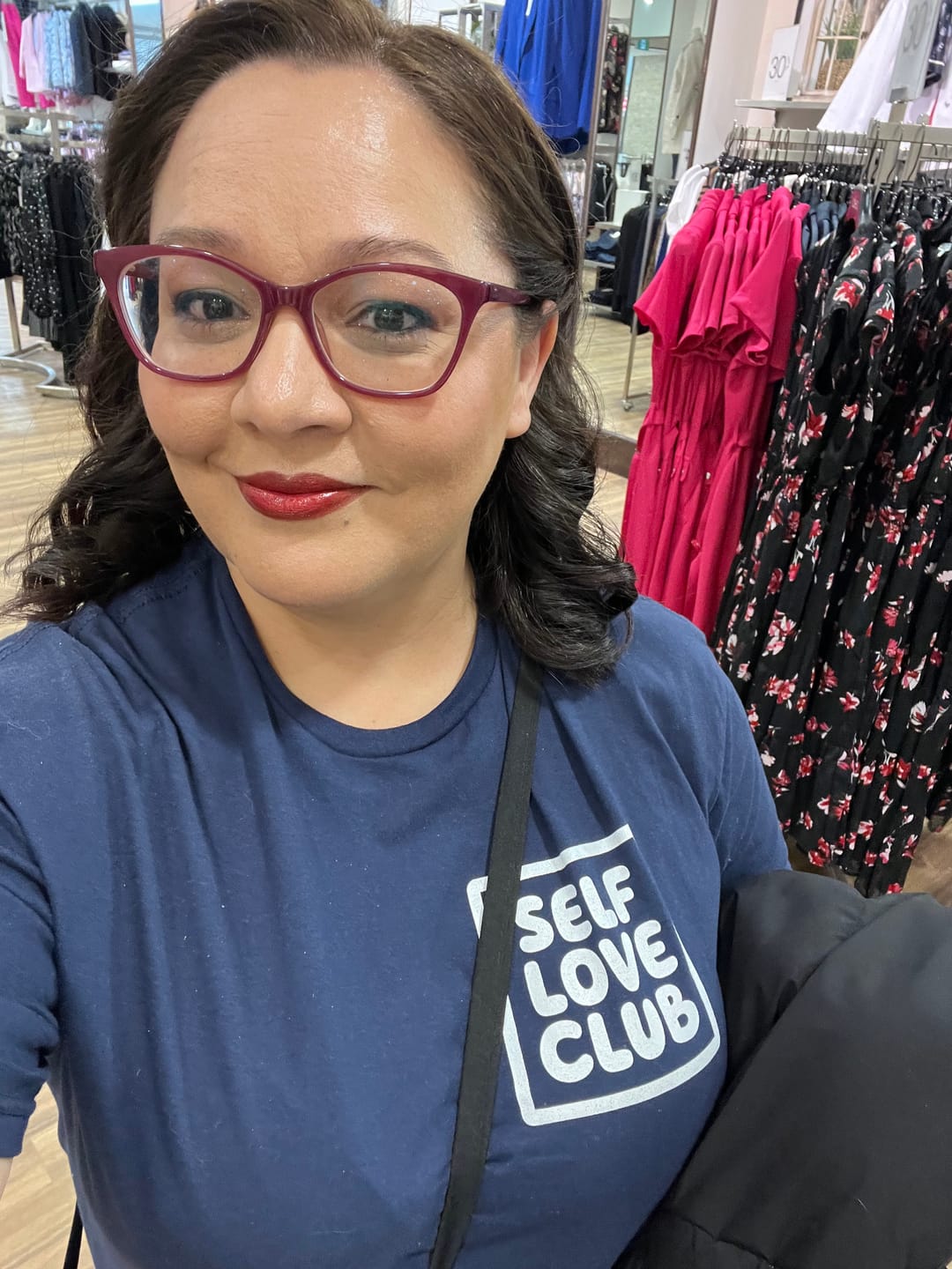 Customer photo review of Self Love Club T-Shirt