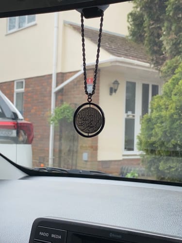 Customer photo review of Shahada Car Hanger