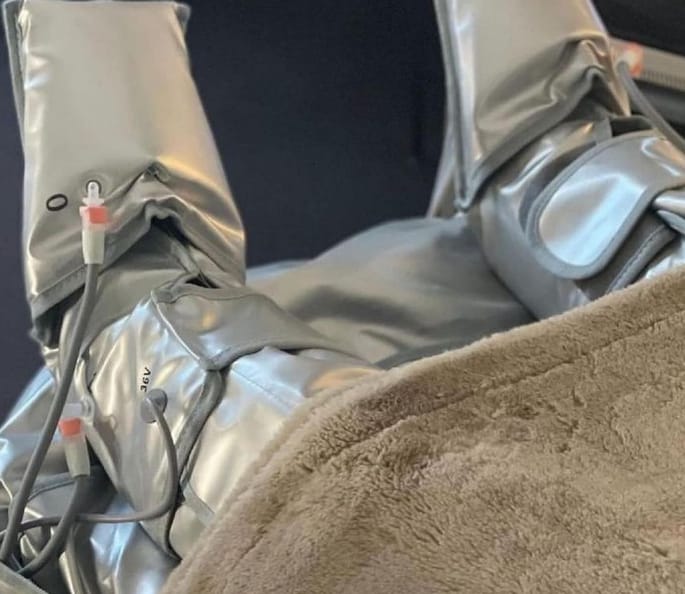 Customer photo review of Pressotherapy Machine Pro