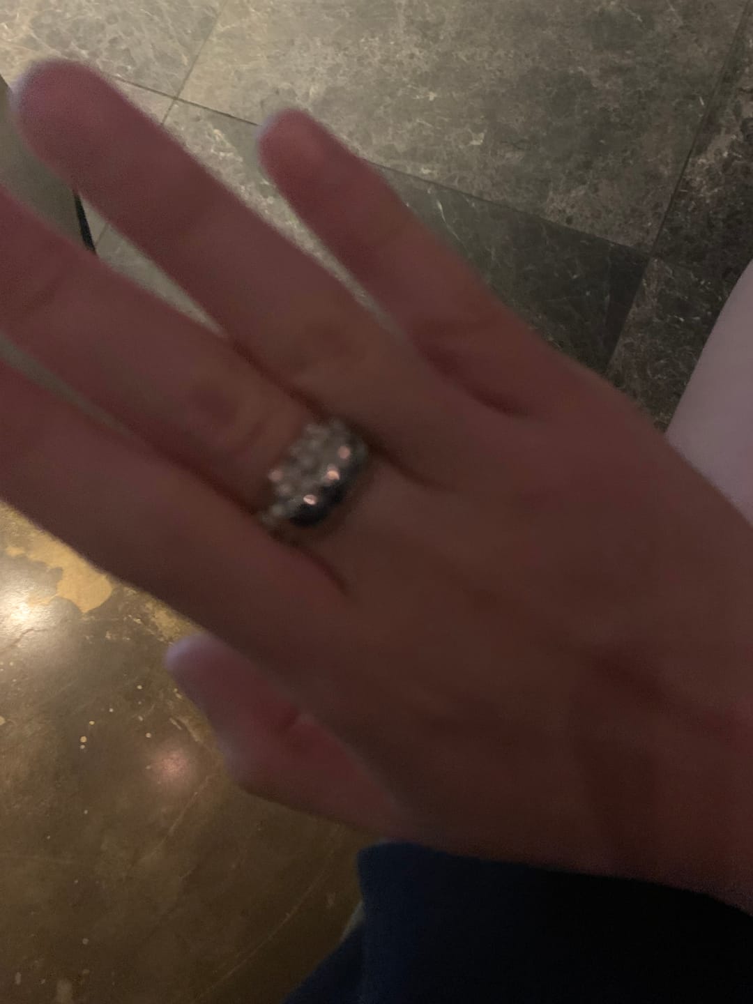Customer photo review of TRIPLE THREAT RING