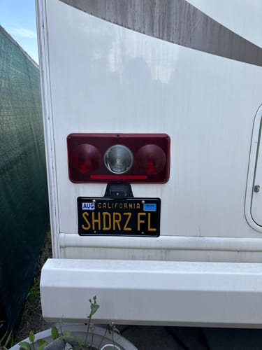 Customer photo review of 1963 CALIFORNIA LICENSE PLATE 6"x12" (156.5mm x 305mm)