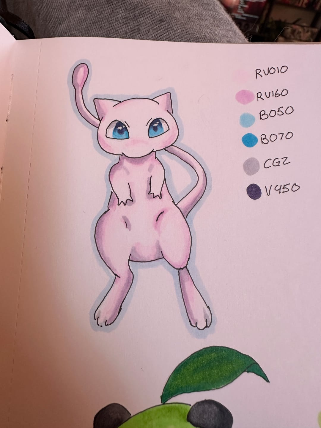 Customer photo review of Ohuhu Marker Pads Art Sketchbooks for Markers, 2 Pack