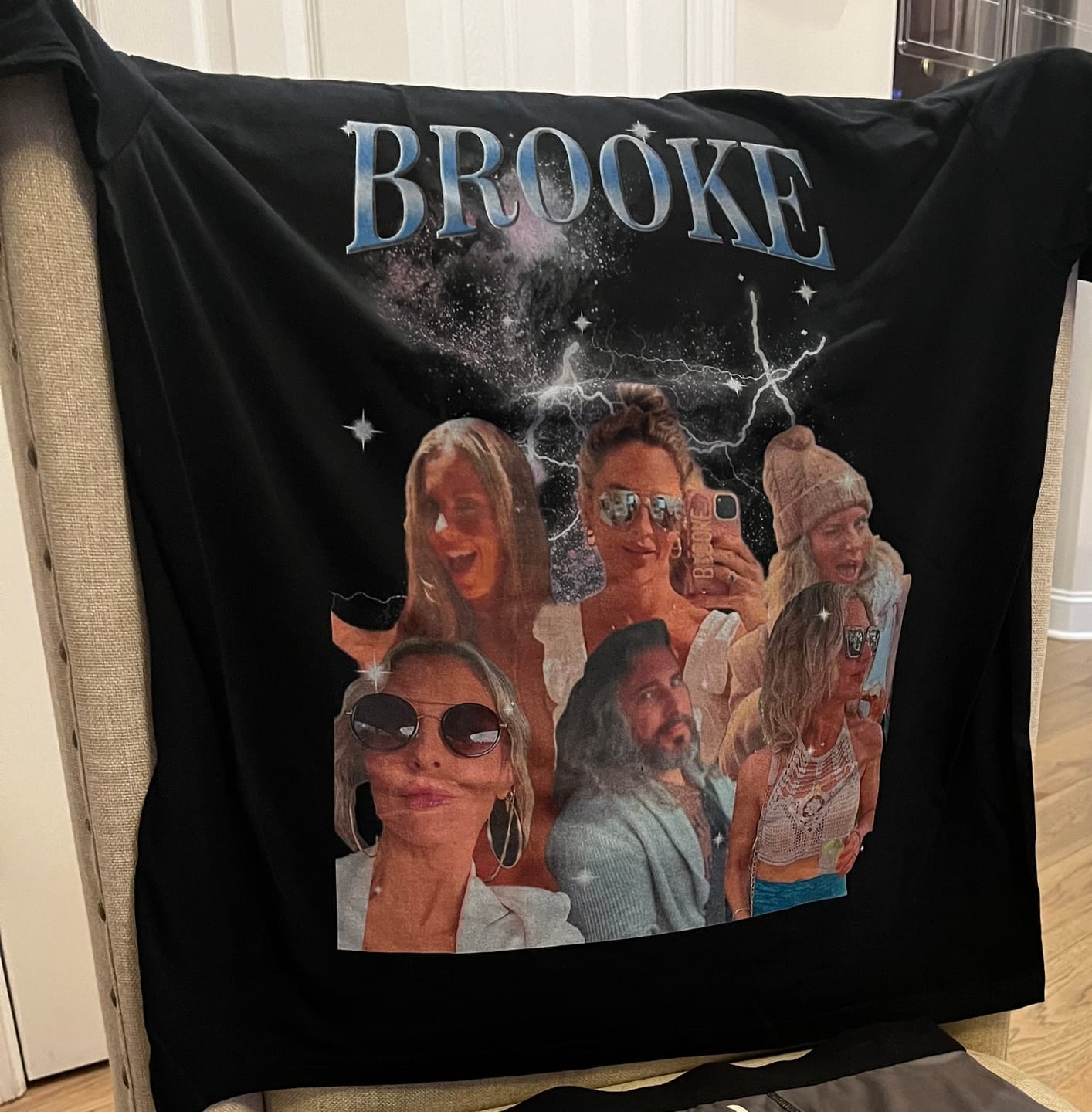 Customer photo review of Custom Vintage Tee