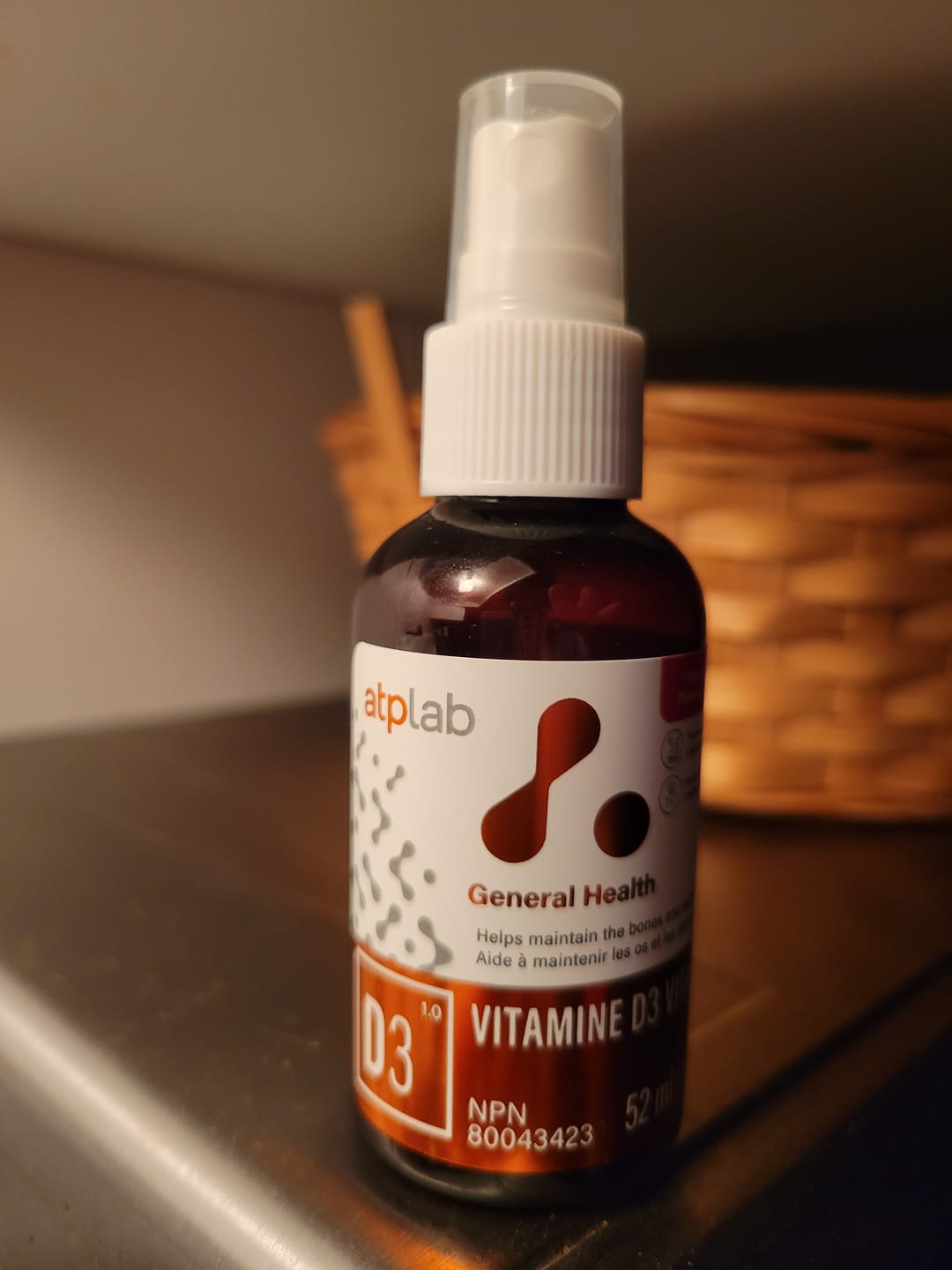 Customer photo review of ATP Lab - Vitamine D3 (vaporisateur) Punch aux fruits 52ml