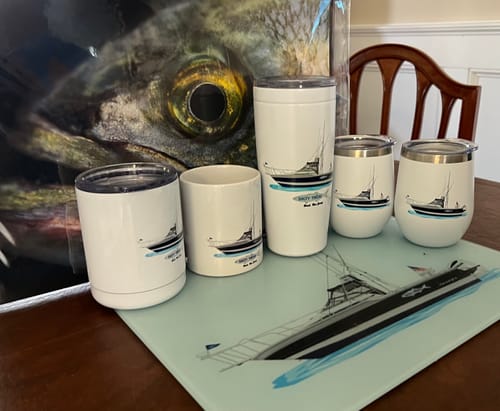 Customer photo review of Custom Wine Tumblers