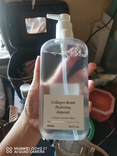 Customer photo review of Bad Skin™ Korean Collagen Bomb Hydrating Ampoule