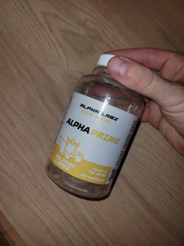 Customer photo review of Alpha Labz - Alpha Prime -Stimulateur de Testostérone pour une Croissance Musculaire Optimale
