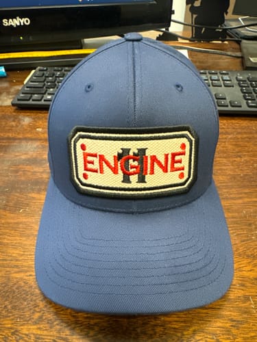 Customer photo review of LAYOVER DESIGN with custom back of hat