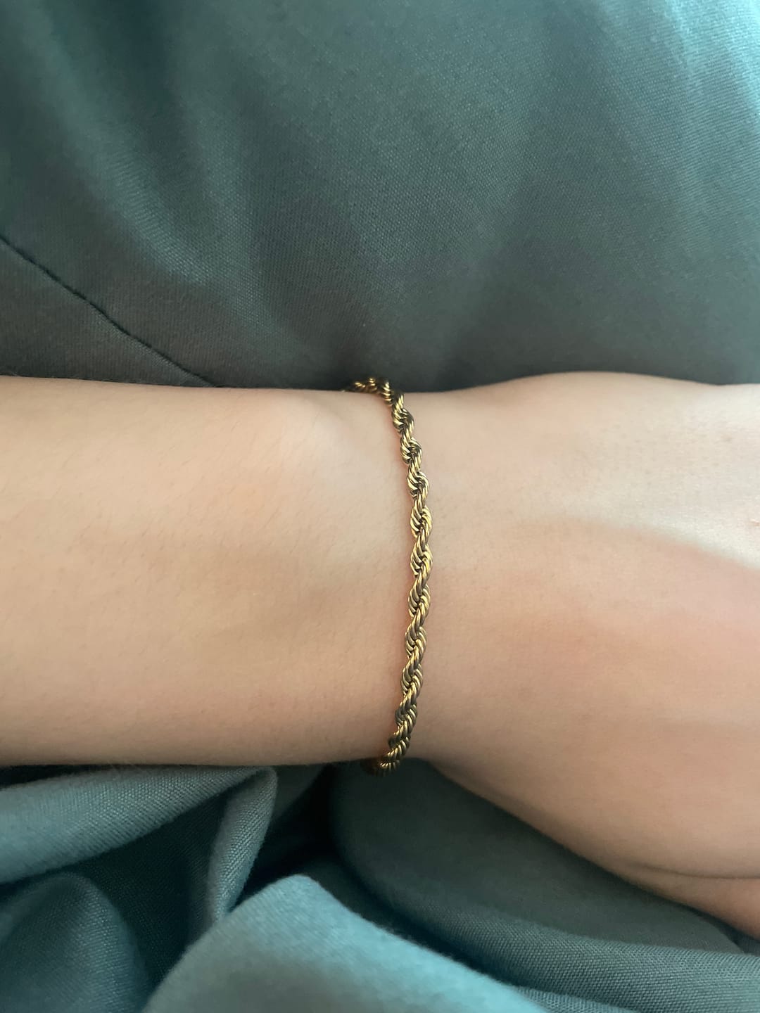 Customer photo review of Rope Bracelet