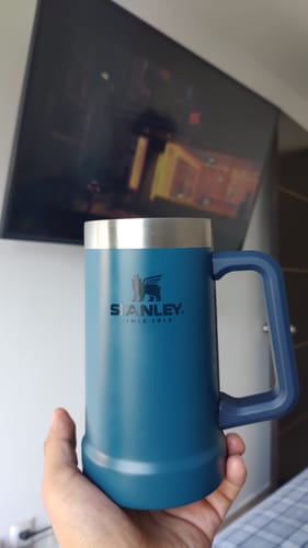 Customer photo review of Stanley Adventure Big Grip Beer Stein
