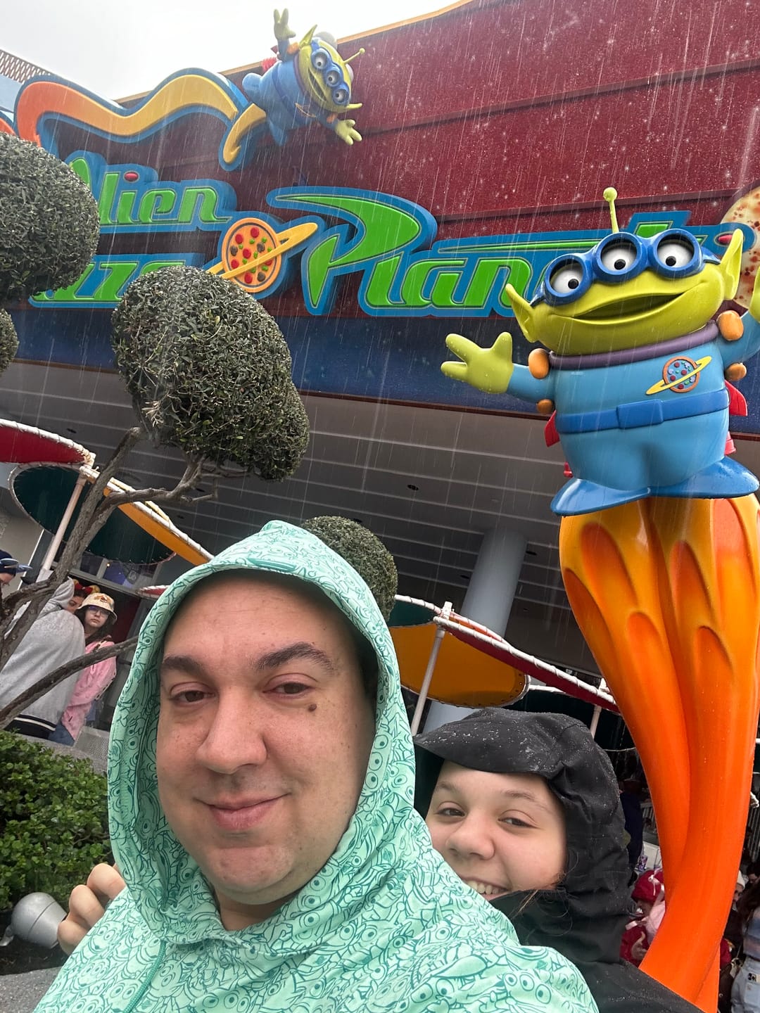 Customer photo review of Disney and Pixar Toy Story “The Crane Escape” – Performance Hoodie