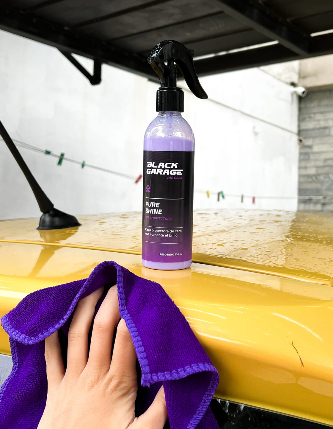 Customer photo review of Pure Shine - Limpiador y Protector para Auto BLACK GARAGE