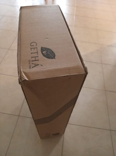 Customer photo review of Getha Organic Cotton Latex Pillow