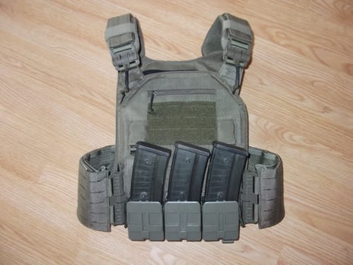 Customer photo review of Plattenträger BRAVO in steingrau- oliv - bis SK4