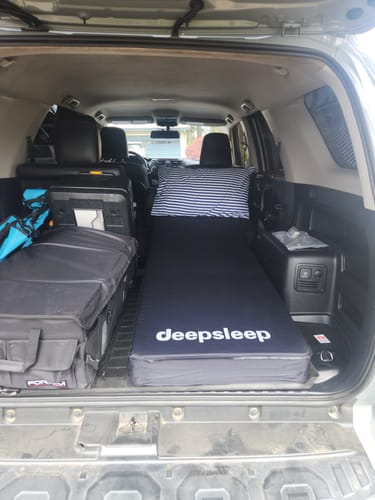 Customer photo review of Deepsleep Solo Camping Mat for Toyota 4Runner