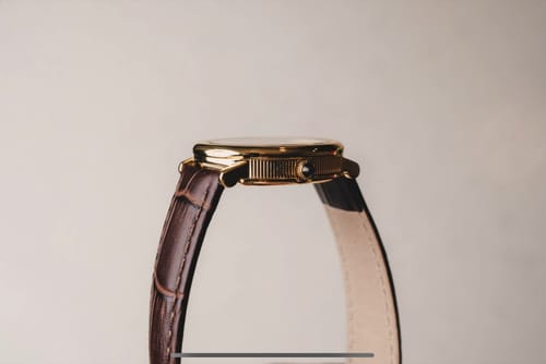 Customer photo review of Oval Bubble Diamond Watch