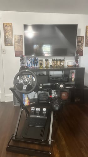 Customer photo review of APEX Steering Wheel Stand